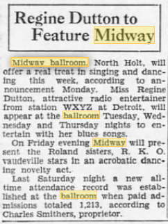 Midway Gardens (Midway Ballroom) - 1932 Article (newer photo)